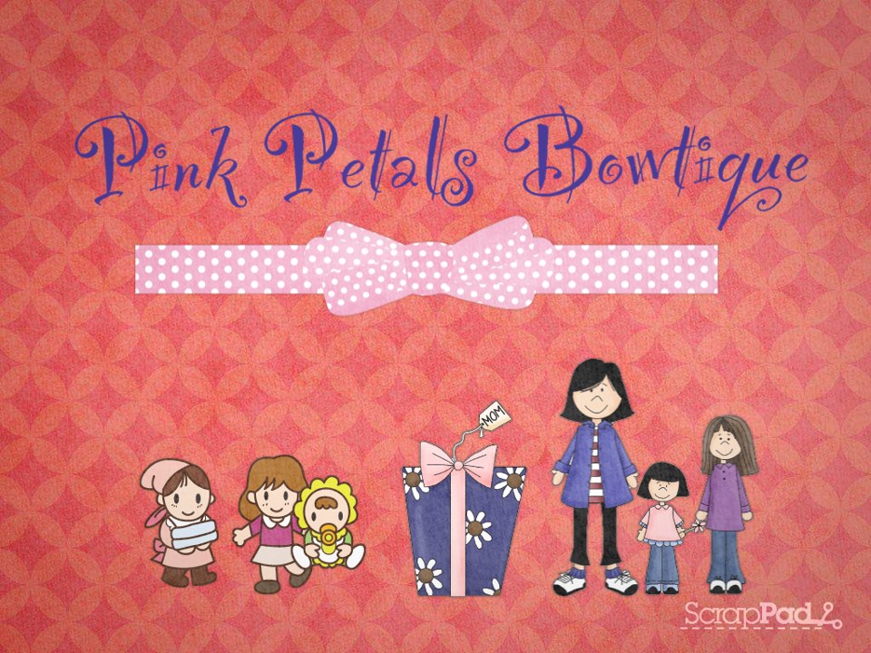 Pink Petals Bowtique Logo