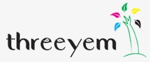 Threeyem Stationery Est. Logo