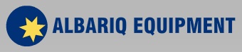 Albariq Equipment - Construction Logo