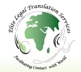Elite Legal Translation Services Logo