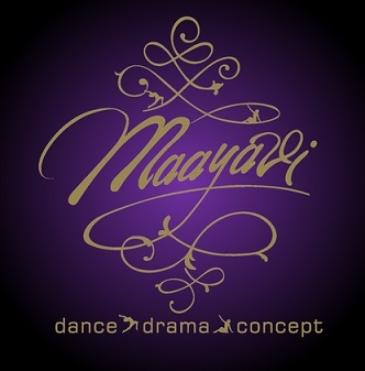 Maayavi dance drama concept Logo