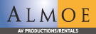ALMOE AV Production and Rentals Logo