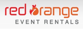 Red Orange Event Management Logo