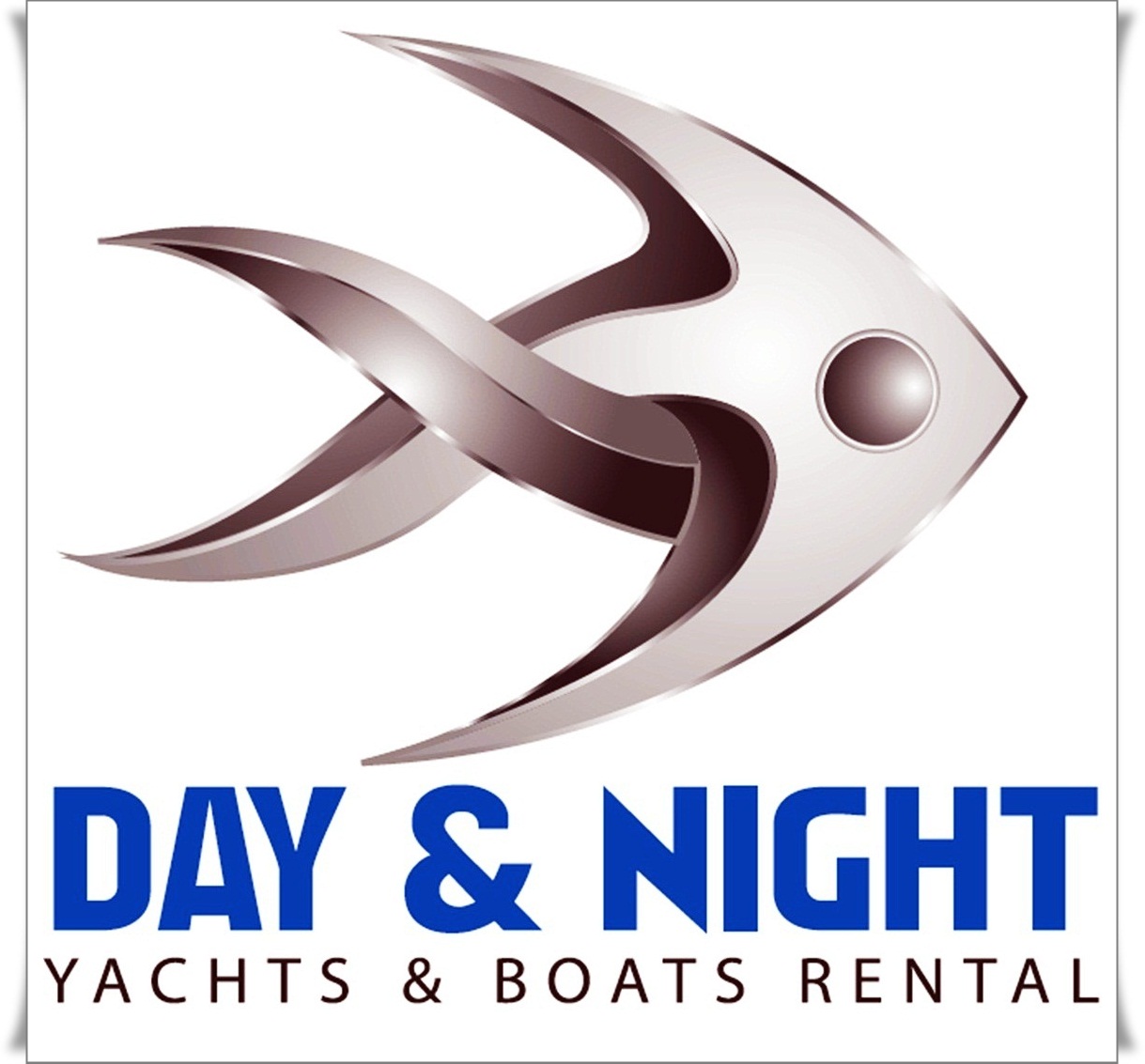 Day & Night Yachts & Boats Rental Logo