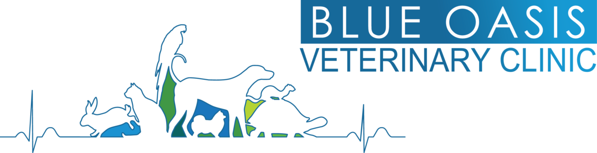 Blue Oasis Veterinary Clinic Logo