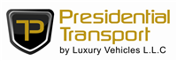 Presidential Transport by Luxury Vehicles LLC Logo