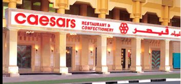 CAESARS - Restaurants  & Confetioneries