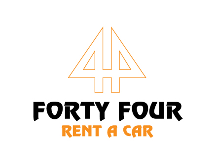 Rent a Car Forty Four Logo