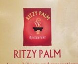Ritzy Palm Restaurant Logo