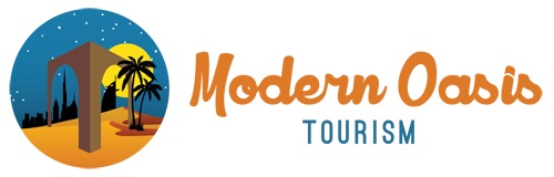 Modern Oasis Tourism Logo