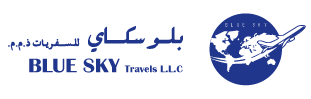 Blue Sky Travels - Karama Office Logo