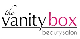 the Vanity Box Beauty Salon Logo