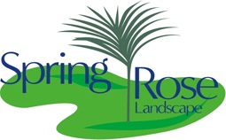 Spring Rose Landscape Logo