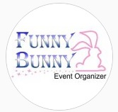 Funny Bunny Event Organizer Logo
