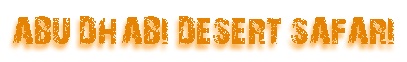 Desert Safari Abu Dhabi Logo