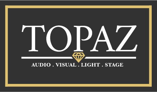 TOPAZ AV Productions Logo