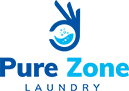 Pure Zone Laundry & Dry Cleaning Logo