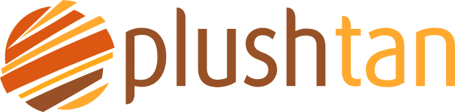 Plush Tan Logo