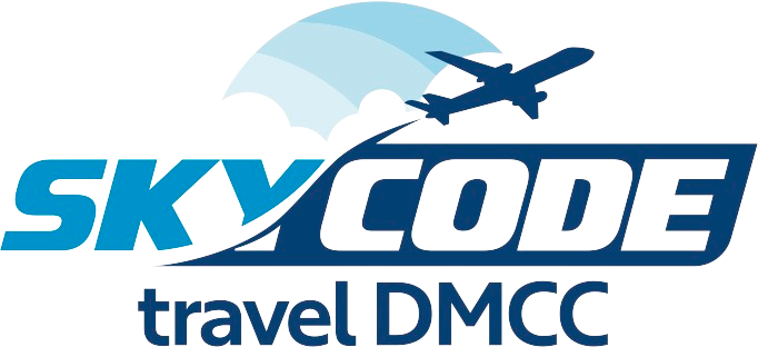 Sky Code Travel Logo
