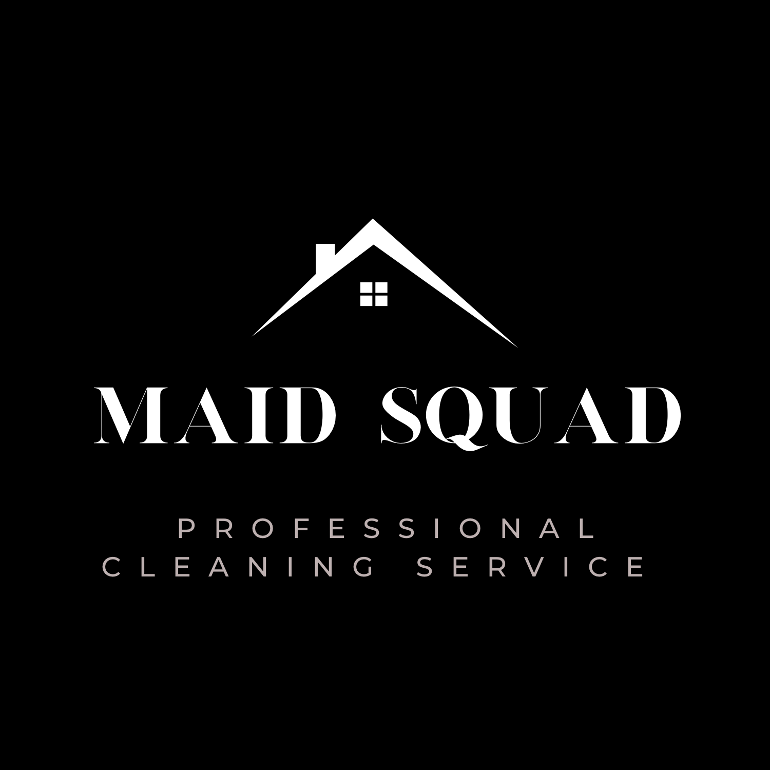Maid Squad Cleaning Service Logo