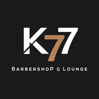 K77 Barbar Shop & Tailor Logo