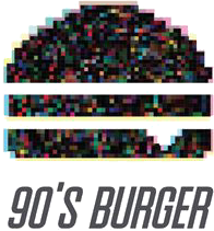 90s Burger Logo