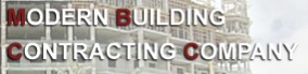 Modern Building Contracting Company Logo