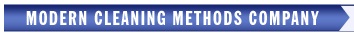Modern Cleaning Methods Company Logo