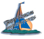 Fun Beach Water Sports Logo