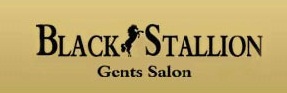 Black Stallion Gents Salon Logo