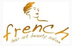 French Hair Art Beauty Salon Logo