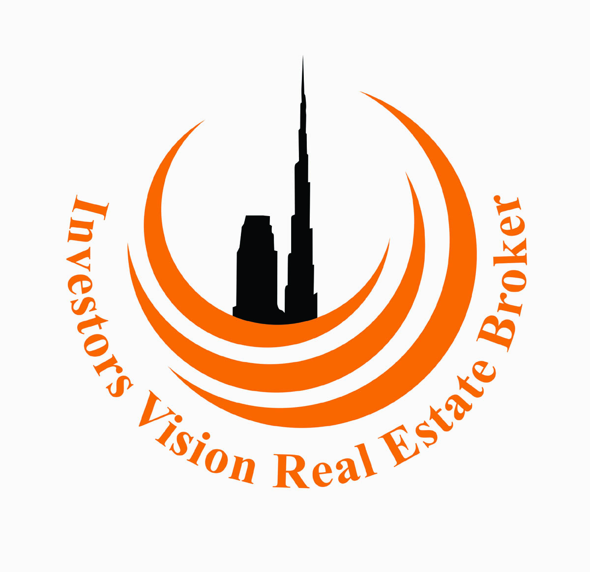 Investors Vision Real Estate Broker Logo