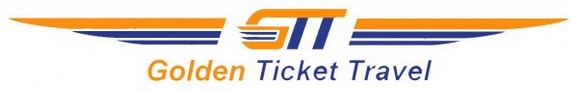 Golden Ticket Travel & Tourism Logo