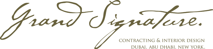 Grand Signature Interior Design and Fitout Logo
