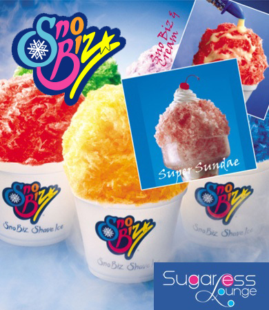 SnoBiz by Sugarless Lounge Logo