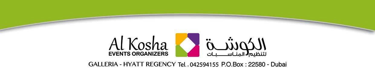 AL KOSHA EVENTS ORGANISERS Logo