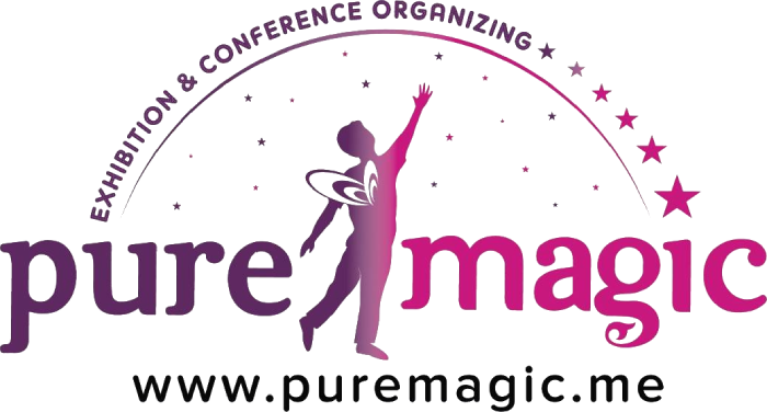 Pure Magic Exhibition & Conference Organizing Logo