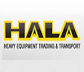 HALA Heavy Equipment Trading & Transport Logo