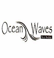 Ocean Waves Boats Logo