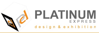 Platinum Express Design & Exhibition Logo
