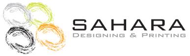SAHARA Designing and Printing Logo