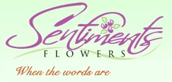 Sentiments Flowers Logo