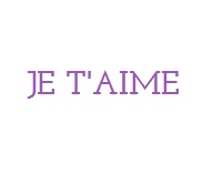 Je T'Aime Logo