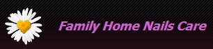 Family Home Nails Care Logo