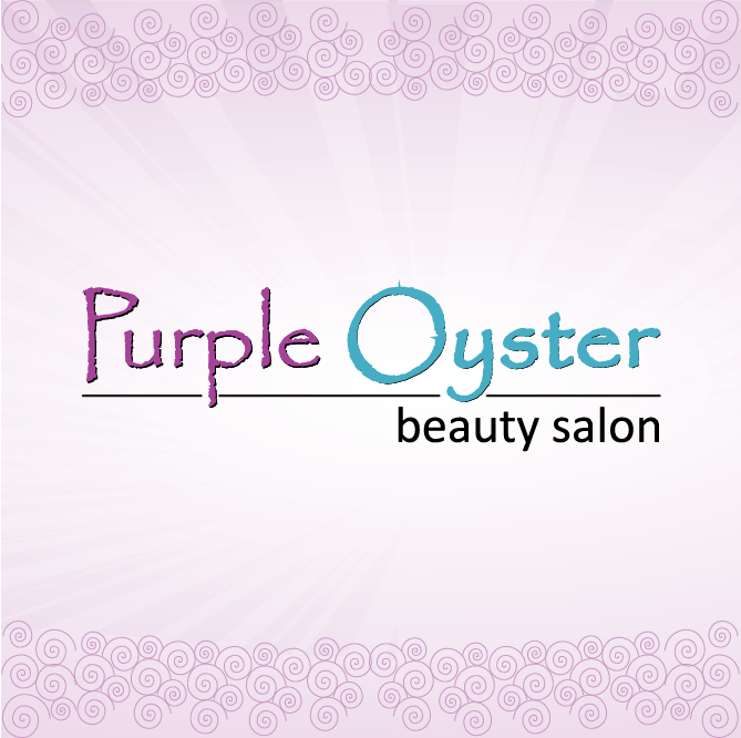 Purple Oyster Beauty Salon Logo