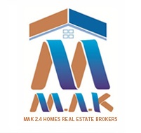 MAK 2 4 Homes Real Estate Brokers Logo