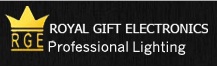 Royal Gift Electronics Professional lighting Logo