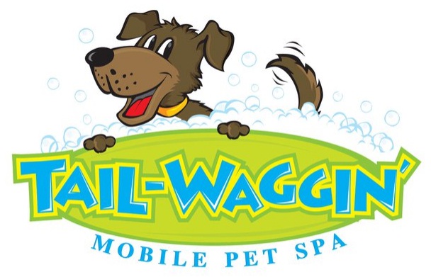 Tail-Waggin' Mobile Pet Spa Logo