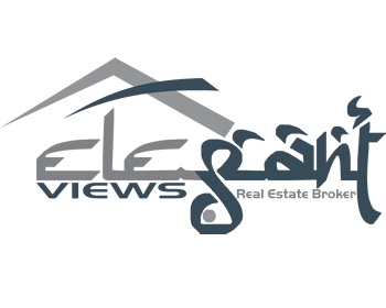 Elegant Views Real Estate Broker Logo