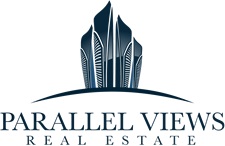 Parallel Views Real Estate Broker Logo